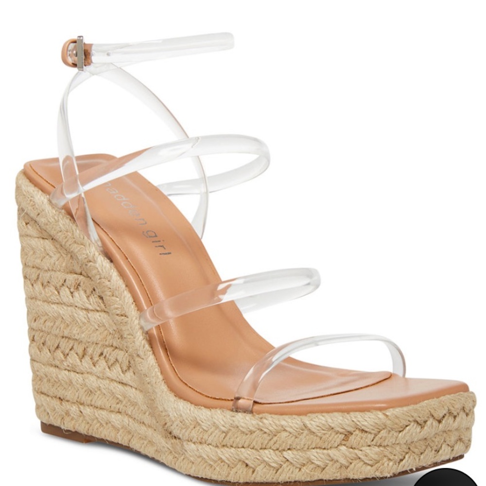 Hillarie Strappy Espadrille Wedges Sandals